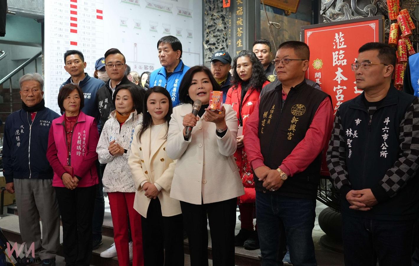 (有影片)/張麗善初一發放新春福袋 祈福天佑台灣社富民安 - https://www.watchmedia01.com