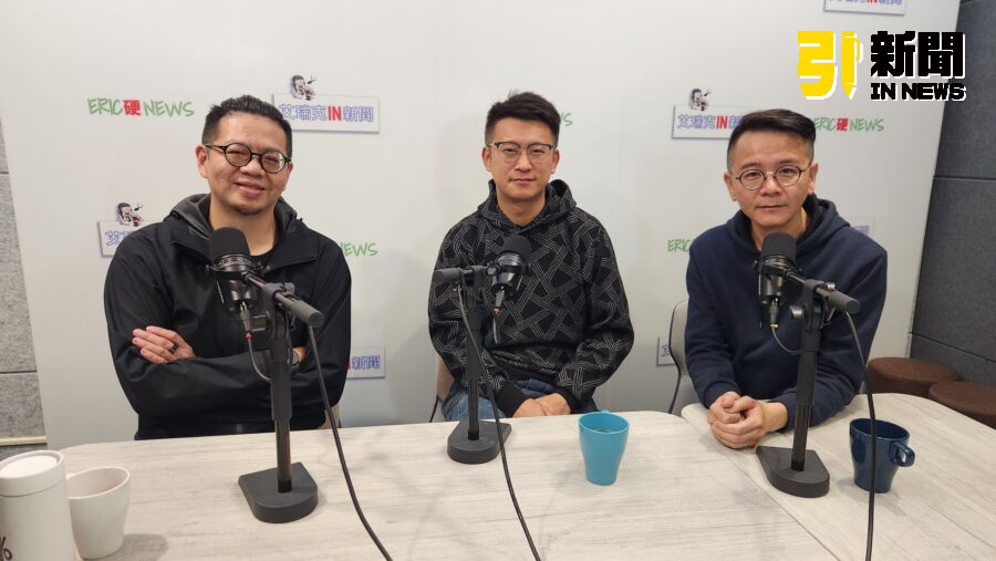 圖／茗博茶業的創辦人陳孟智（中），身為梨山土生土長的茶人，將對土地的愛，轉化為對茶的執著，用一杯茶，講述梨山的故事。（艾瑞克IN新聞團隊攝）