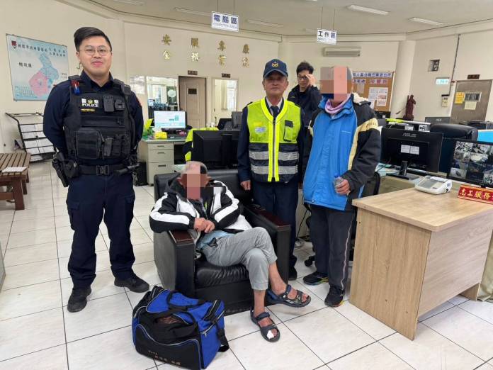 失智男過年哥哥家團聚不慎走失 大園暖警協尋助平安返家 60 325988 0