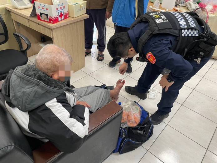 失智男過年哥哥家團聚不慎走失 大園暖警協尋助平安返家 62 325987 0