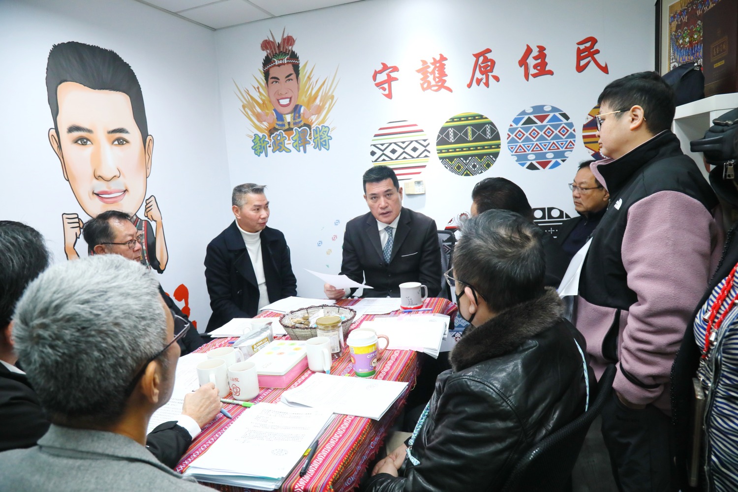 原民會說明並承諾，114年度宗教團體的補助申請、審查會一視同仁。(記者包克明 攝)