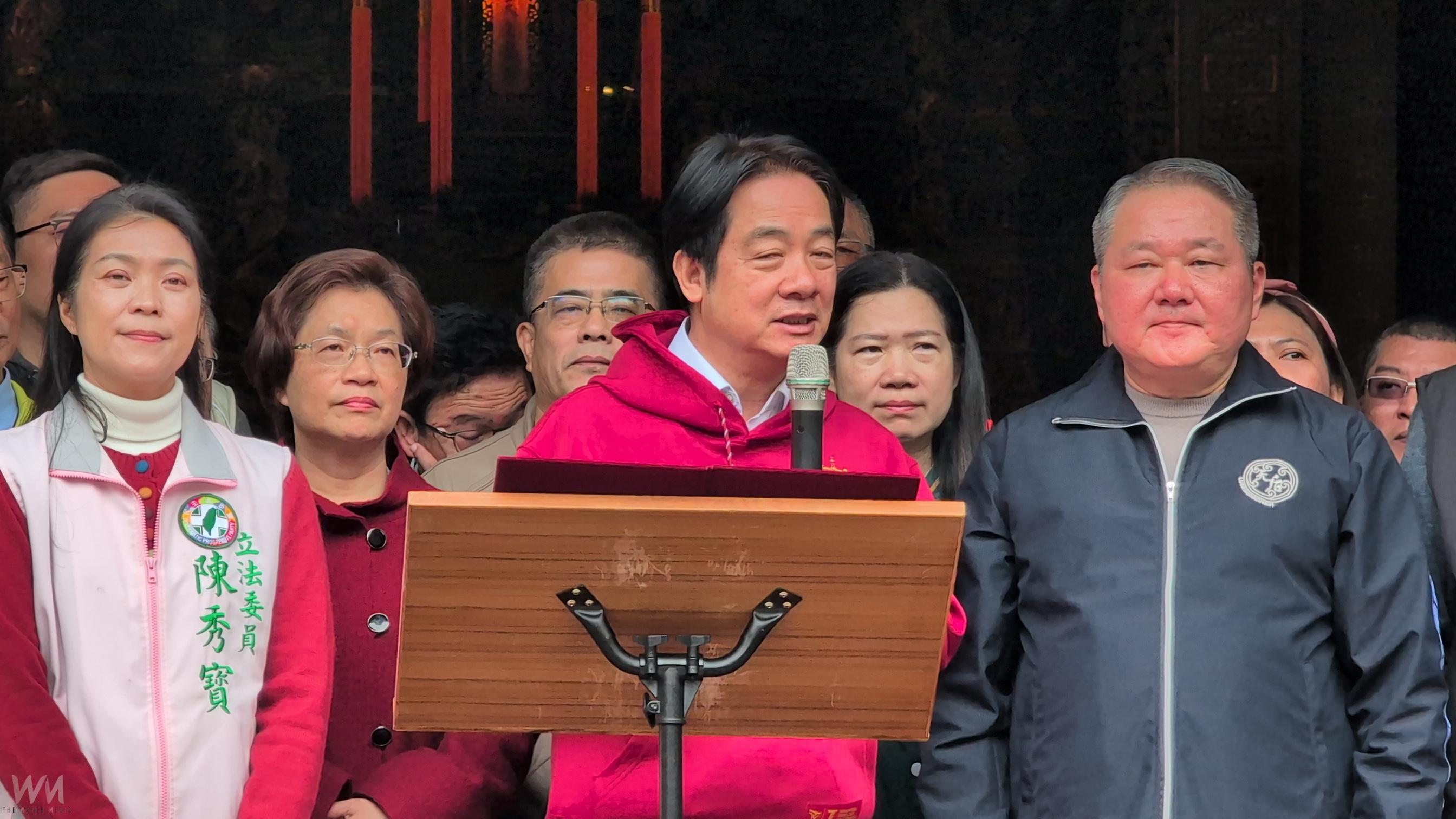 總統賴清德鹿港天后宮祈安祈福　並呼籲防範LINE詐騙