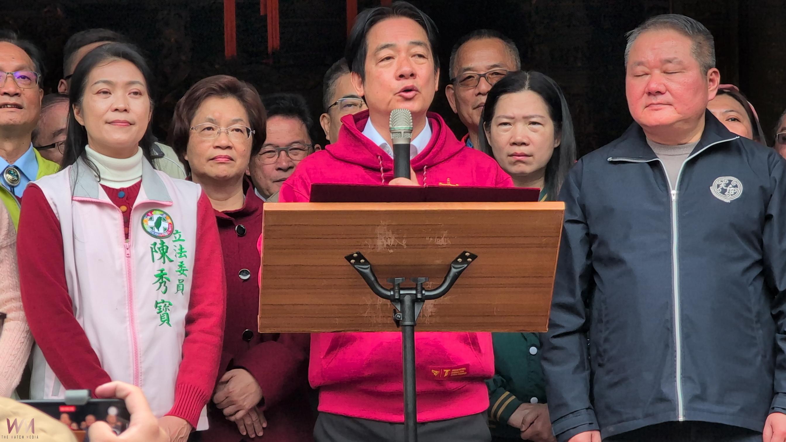 總統賴清德鹿港天后宮祈安祈福　並呼籲防範LINE詐騙 - https://www.watchmedia01.com