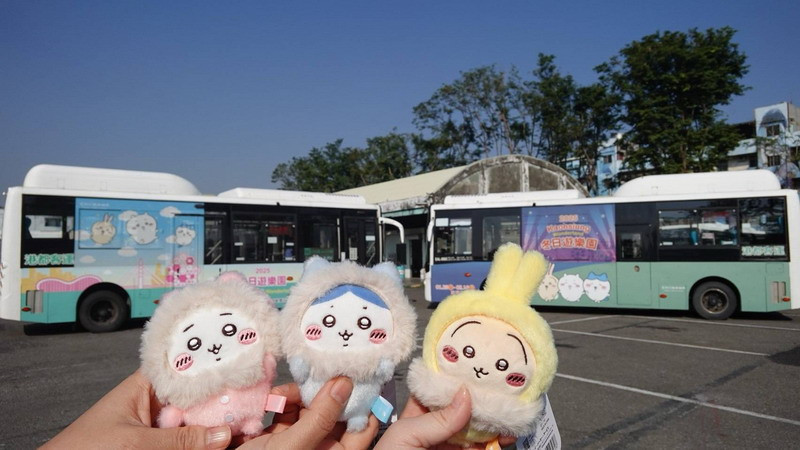 ▲新版高雄iBus+ APP可追蹤吉伊卡哇公車，掀起觀光熱潮。