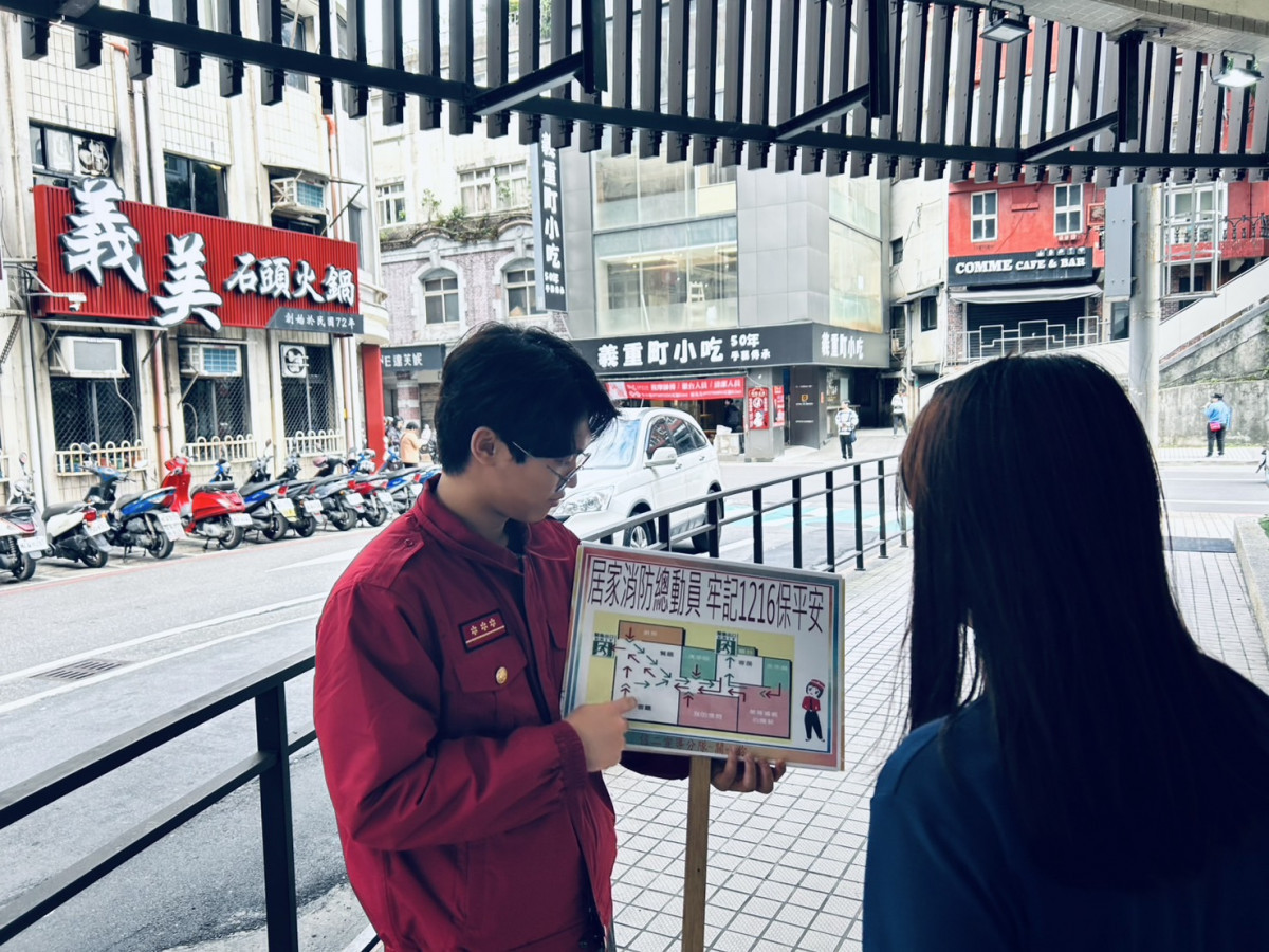 (圖/ 基隆市府消防局災害管理科)