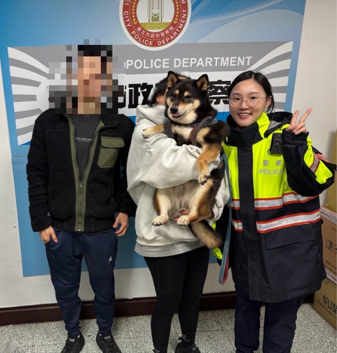 （圖／台北市府警察局北投分局）