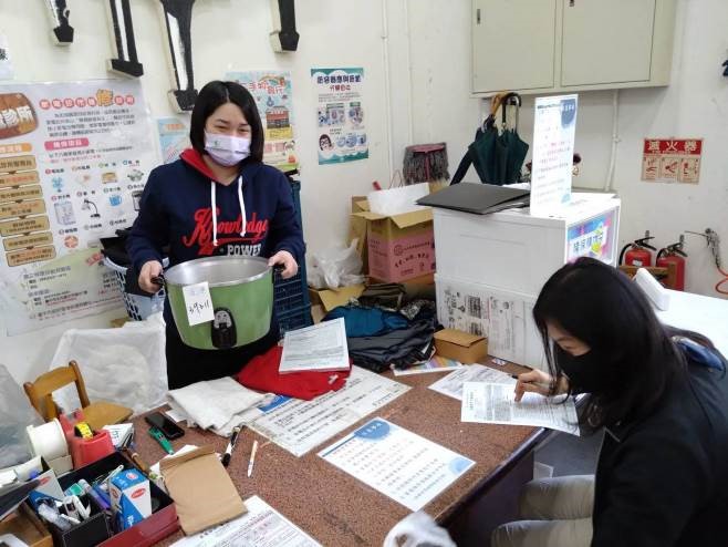 圖 家電收件 記者王偉翻攝