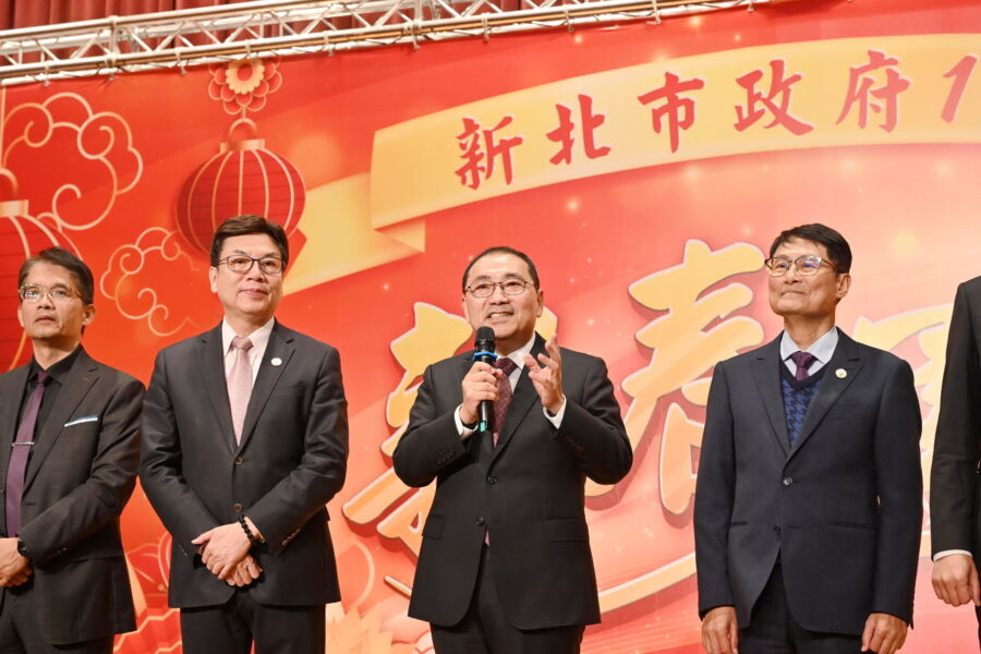 圖/新北市長侯友宜強調,政治不需要的是對立跟衝突,需要是大家多溝通、傾聽民眾的聲音。(新北市政府新聞局提供)