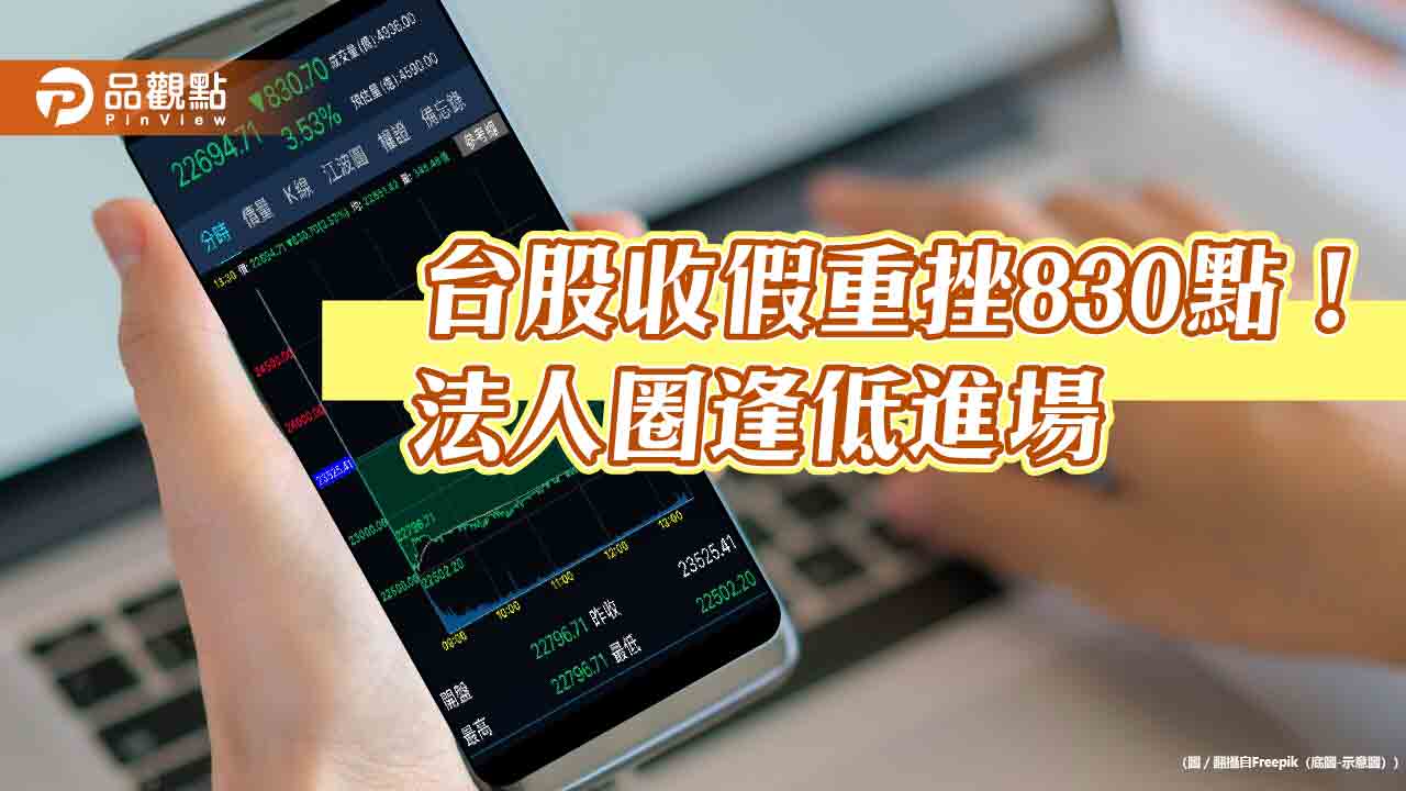 台股史上次慘開紅盤日!收跌830點「單日第四慘」 法人這樣看後市
