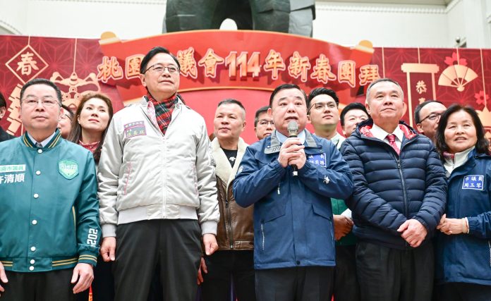 桃園市府、議會開工團拜 張善政盼不分黨派支持市政 56 20250203144752355 scaled