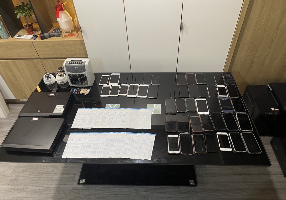 賭博娛樂城網站不法金流逾1億 鹽埕警衝華廈商辦抓人 210 248250204a04