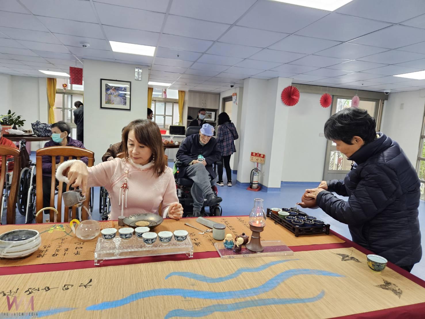 彰化榮家「雅園」茶道饗宴 長輩品茗迎立春 感受溫馨關懷 - https://www.watchmedia01.com
