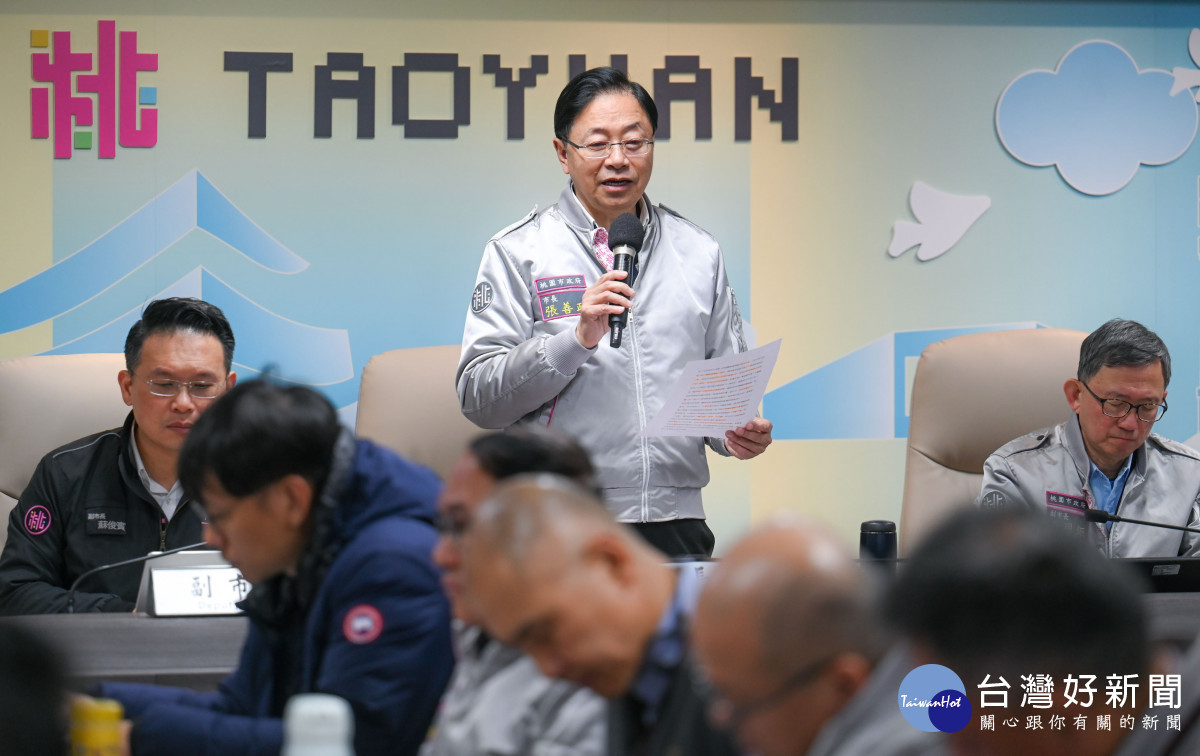 張市長致詞。