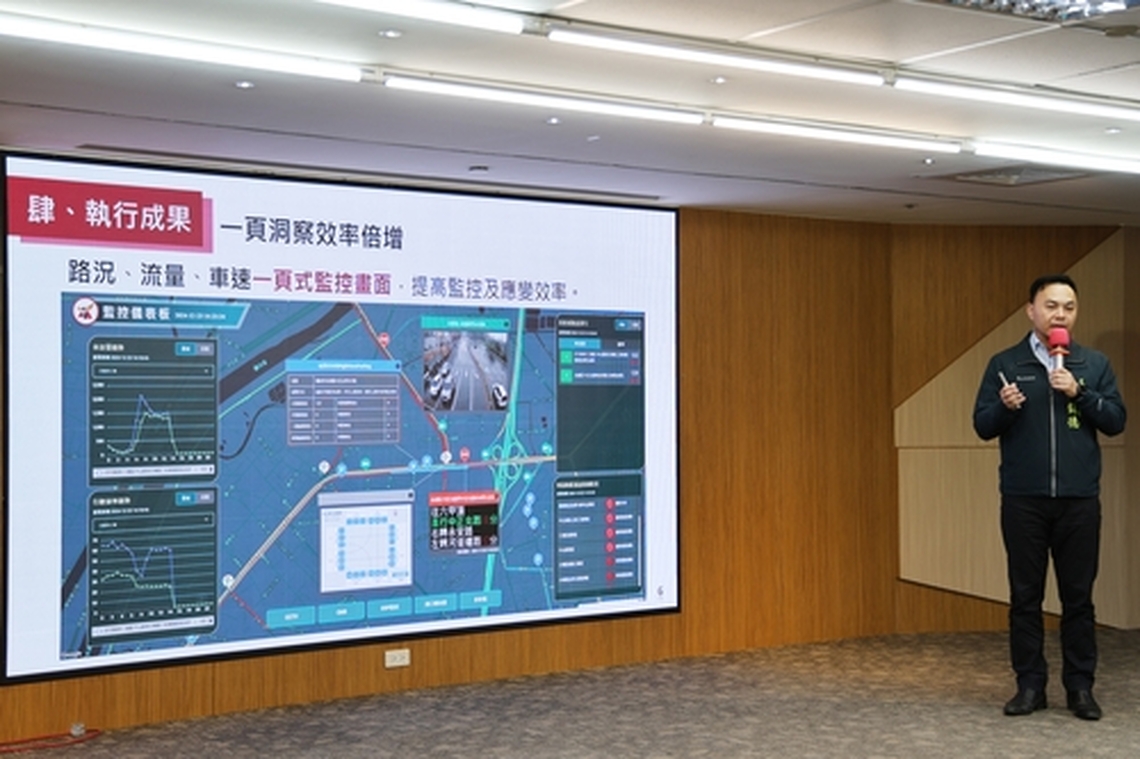 台南仁德永康交流道路廊AI智慧號誌啟用