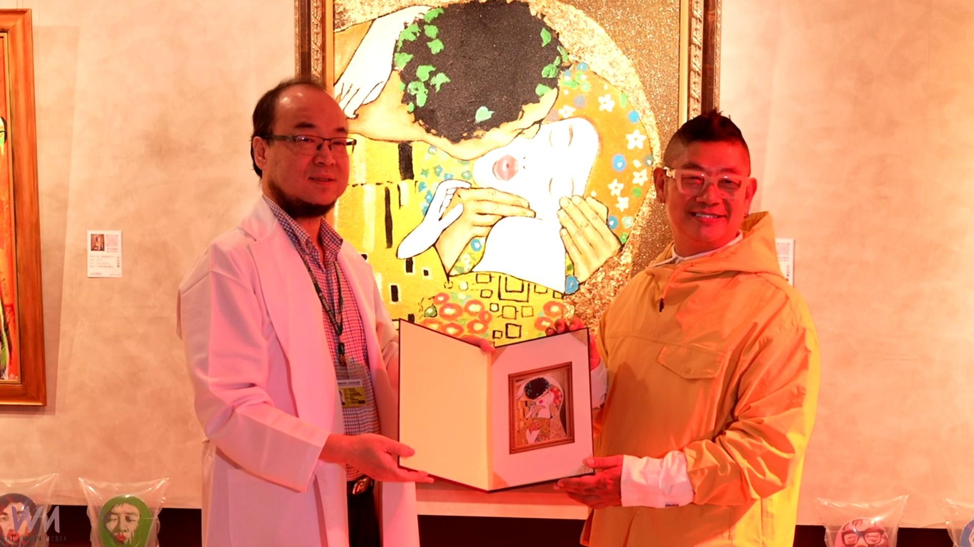 (有影片)/「我吻。故我在」個展登場 彰濱秀傳醫院化身療癒藝術空間 - https://www.watchmedia01.com