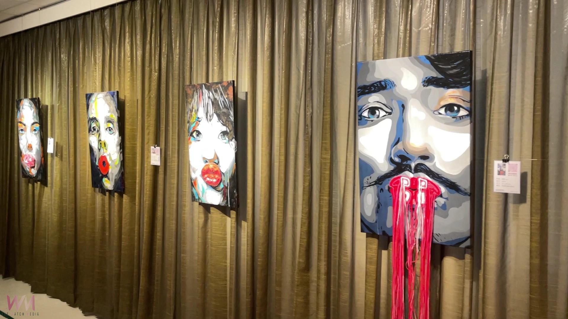 (有影片)/「我吻。故我在」個展登場 彰濱秀傳醫院化身療癒藝術空間 - https://www.watchmedia01.com