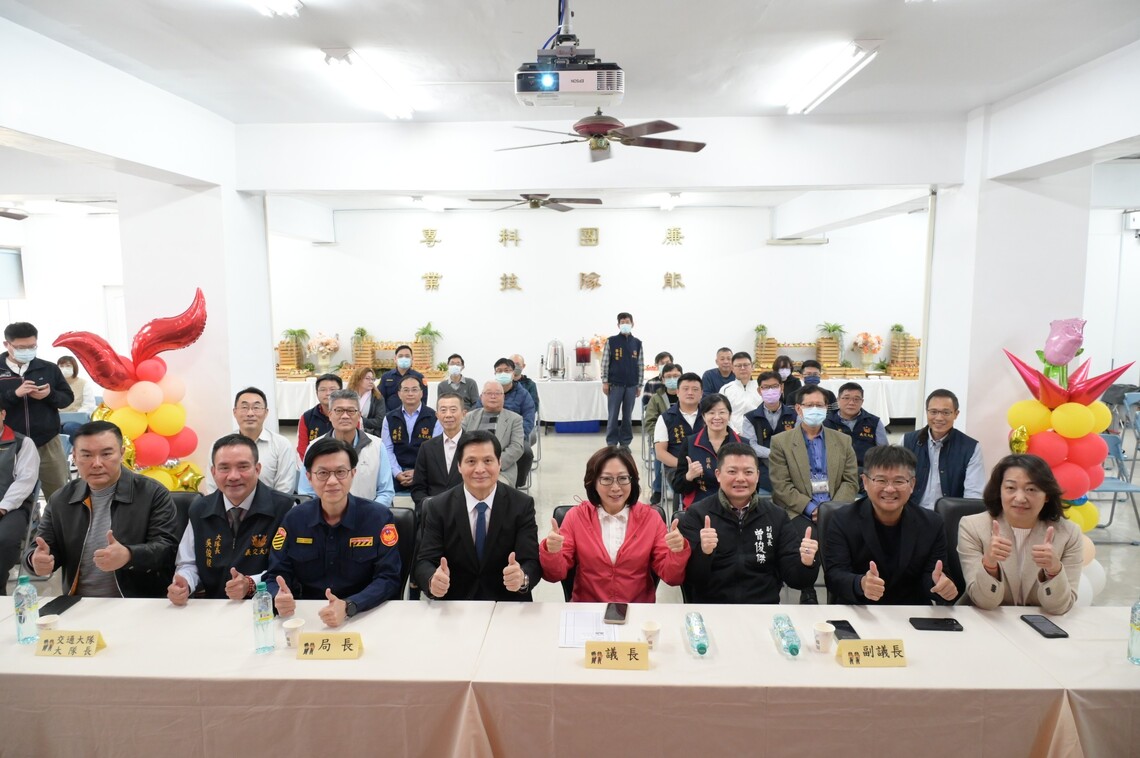 警力有限,民力無窮!康裕成強調議會不分黨派支持充足警察人力設備