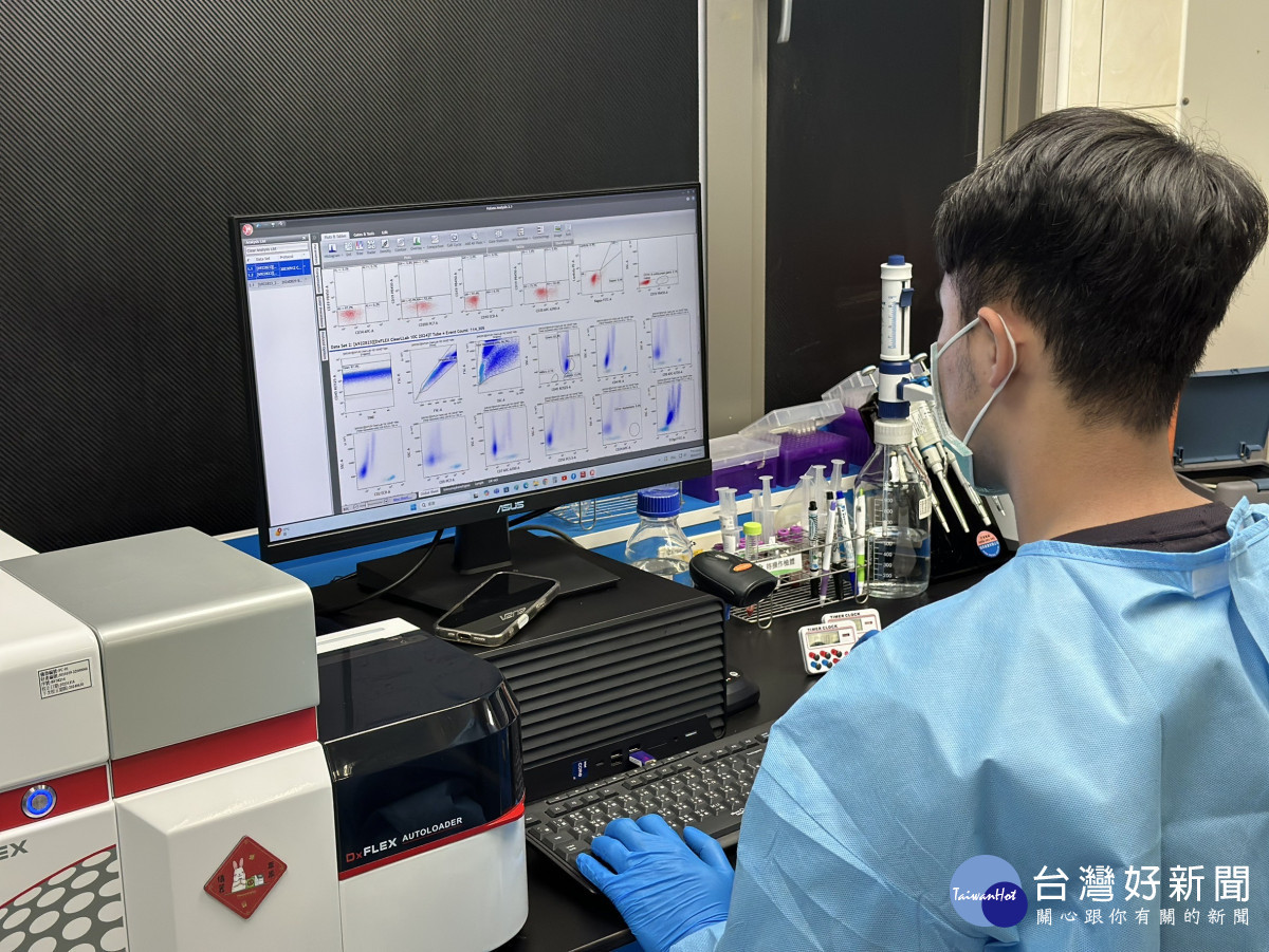 彰濱秀傳紀念醫院提供流式細胞術檢測作為診斷血癌與淋巴癌的核心技術,未來將與先勁智能公司合作,導入AI人工智能以加速血液腫瘤疾病的診斷進程。圖/秀傳提供