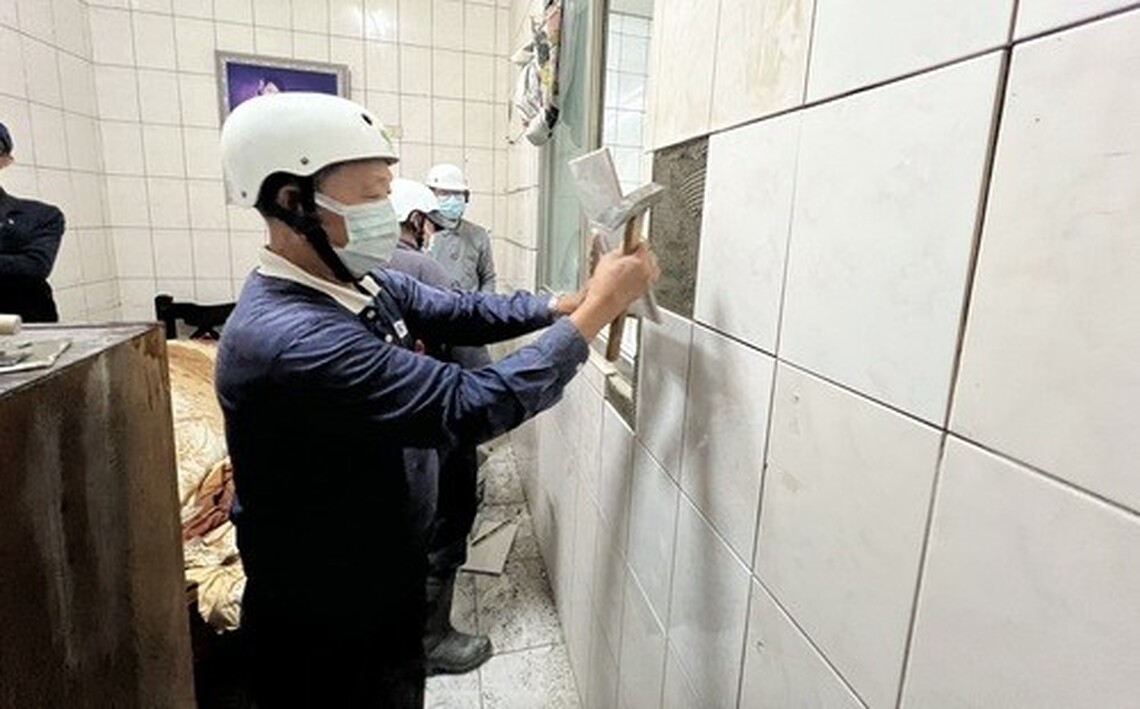 慈濟助台南楠西震災未貼單40戶修復