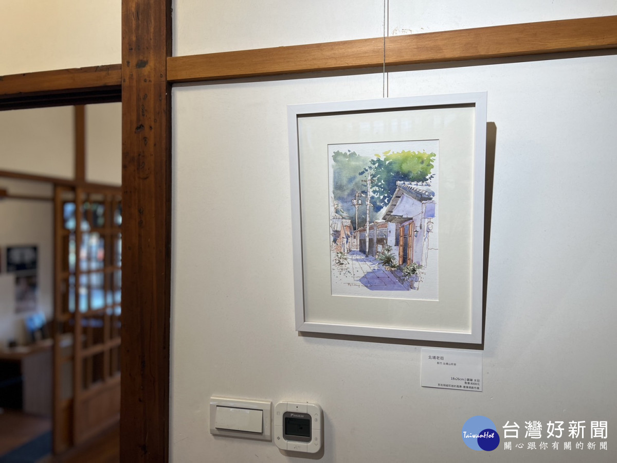《那些稍縱即逝的風景-唐偉德創作展》展出作品。