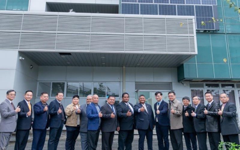 帛琉高層訪台考察光電技術  台帛簽署MOU共推淨零建築