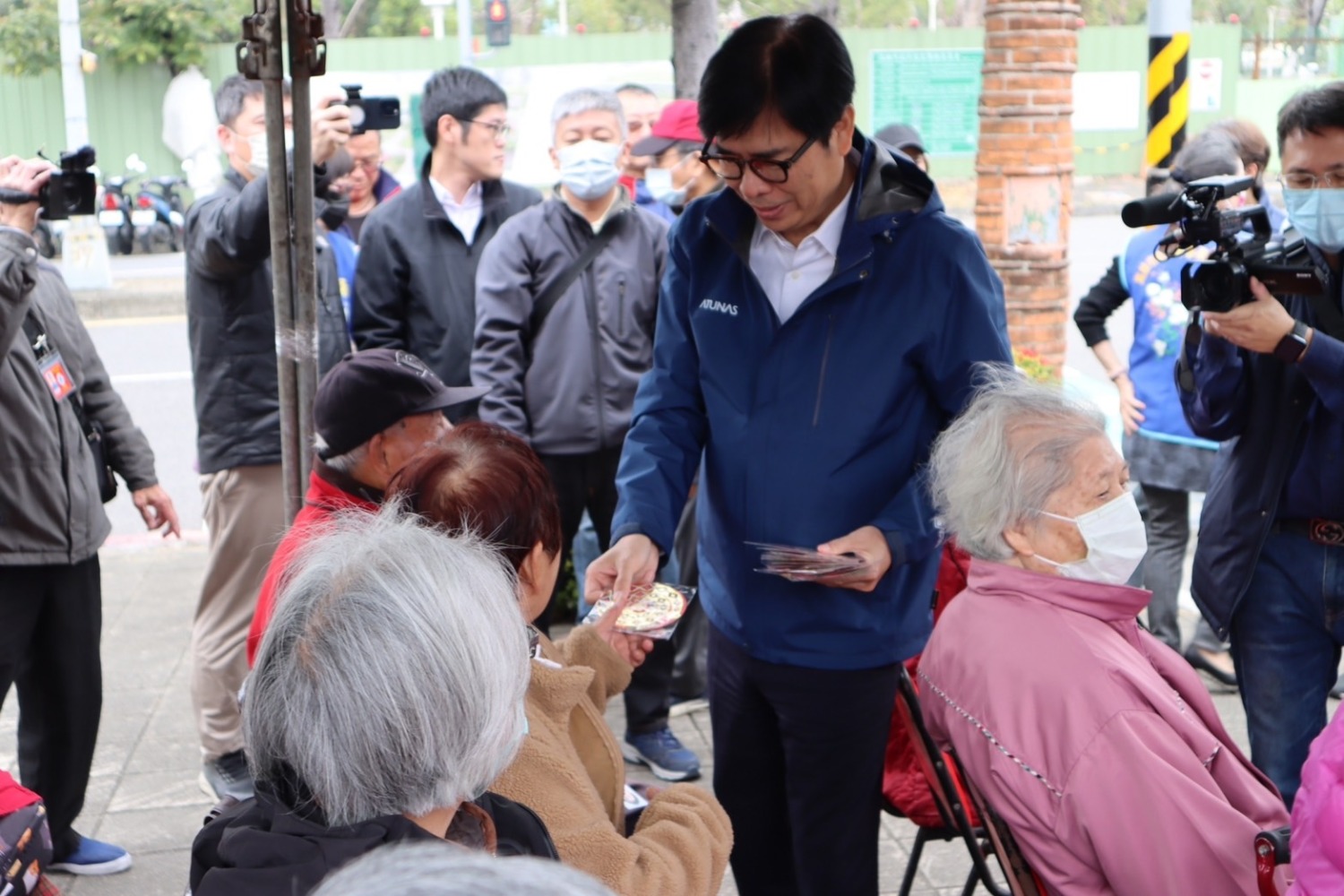 客家新春祈福 陳其邁市長率市府團隊遵古禮「三獻禮」迎福