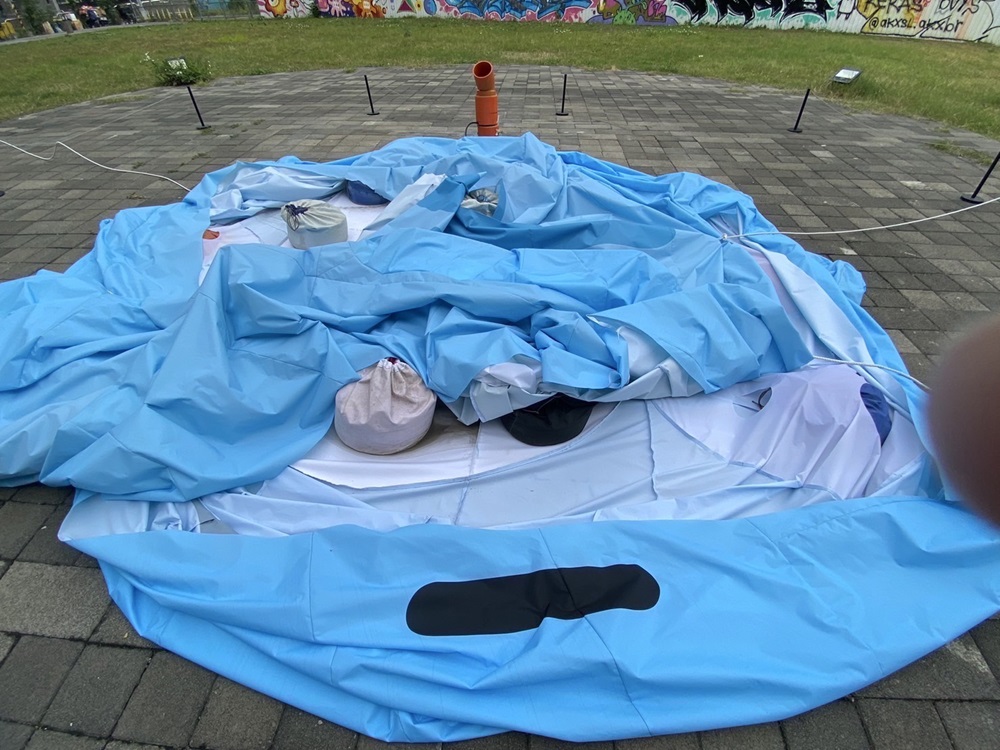 刺貓客抓到了 37歲男心情不好刺破咖波貓氣球 223 cnews204250208a04