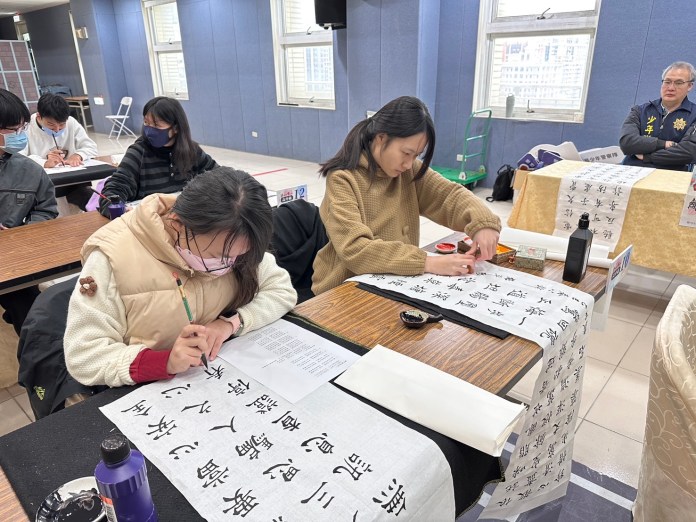 桃警舉辦反毒反詐書法大賽 吸引逾百名學子參加 68 S 92954781 0