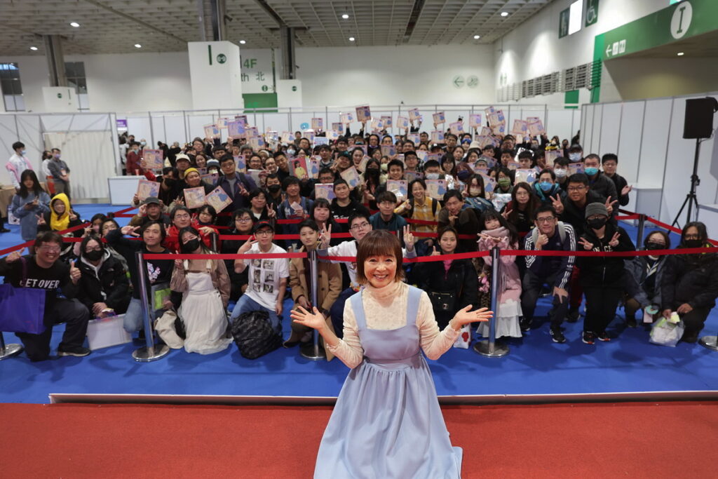 《亂馬1/2》新版動畫,曼迪傳播於2025台北國際動漫節邀請為女主角天道茜配音的重量級聲優 日高法子小姐來台,並舉辦個人首次在台簽名會