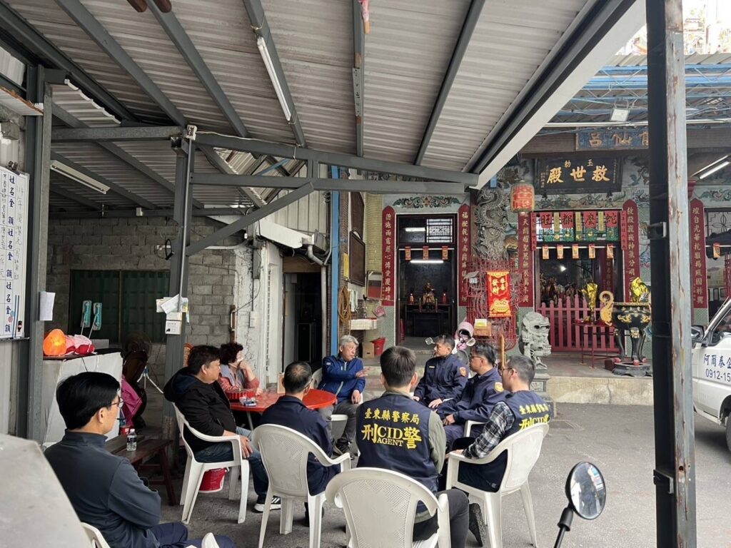 臺東警察分局元宵遶境強力執法  不容街頭暴力