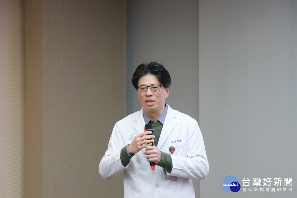 嘉基院長陳煒感謝參與新系統改造的團隊成功克服困難/嘉基提供