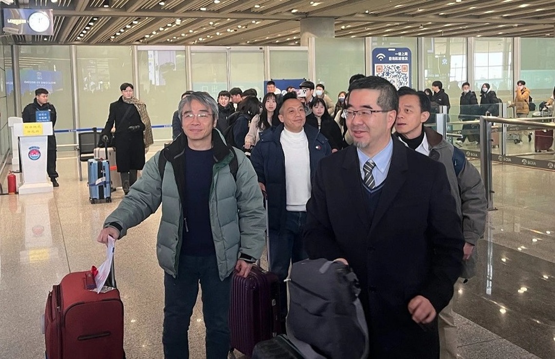 大九學堂2025首團訪陸 深度體驗北京冰雪文化與科技創新