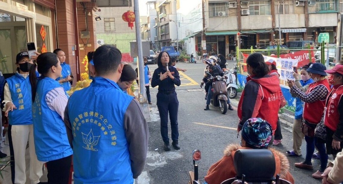雄警深入社區守護長者 全面宣導防詐及居家安全