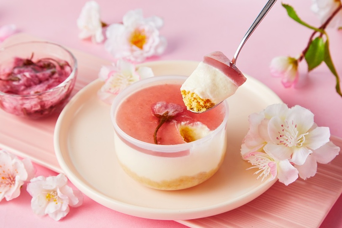 春天限定!起士公爵「櫻花ㄉㄨㄞ ㄉㄨㄞ生乳酪杯子蛋糕」夢幻登場!