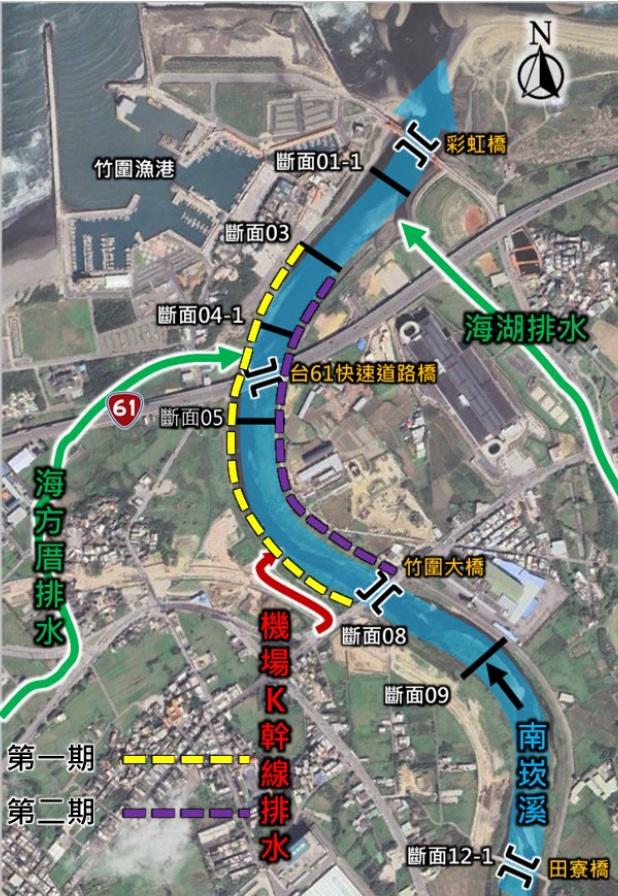 桃園南崁溪這處啟動護岸改善工程 打造親水休憩路廊 61 13584