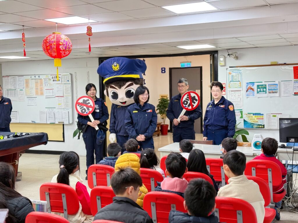 開學前夕  警察小英雄齊識詐  守護社區防詐騙