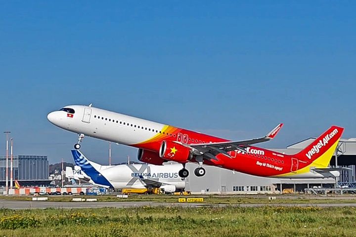 越捷航空於2024達成目標接收10架新飛機。 圖:越捷航空/提供