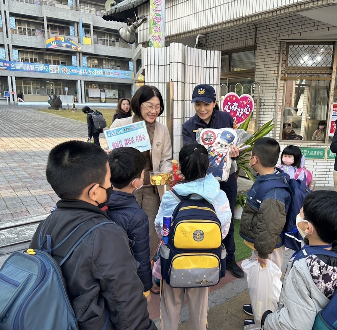 嘉市警護童專案啟動「嘉義市建城320+1 守護學童我+1」