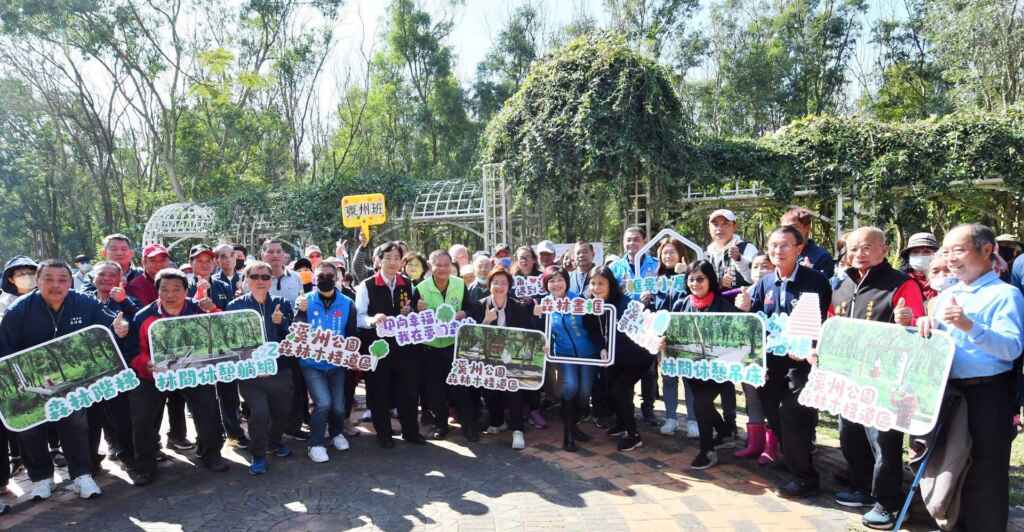 ▲溪州公園森林區修繕預計8月底完工，將增設景點與休憩空間，提升遊憩品質，讓民眾未來不用舟車勞頓捨近求遠到溪頭，就近就可享受自然美景與芬多精。（彰化縣政府提供）