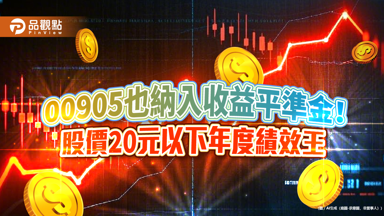 親民價台股ETF績效冠軍00905!新增平準金制 4月除息初體驗