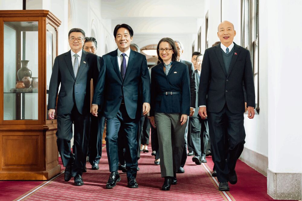 賴清德召五院會商 黃珊珊盼速提大法官、賴士葆諷儀式感十足 237 照片來源:總統府