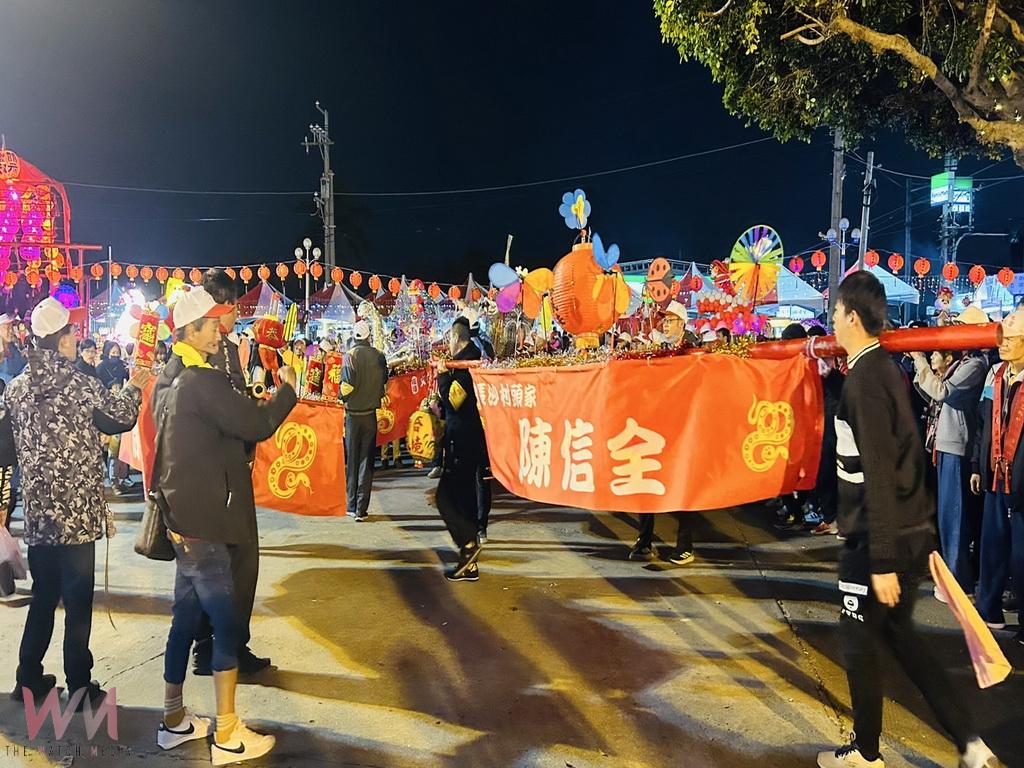 白沙文德宮慶元宵迎燈排邁向197屆 花壇國中校長凃明秀帶著師生細說活動源起