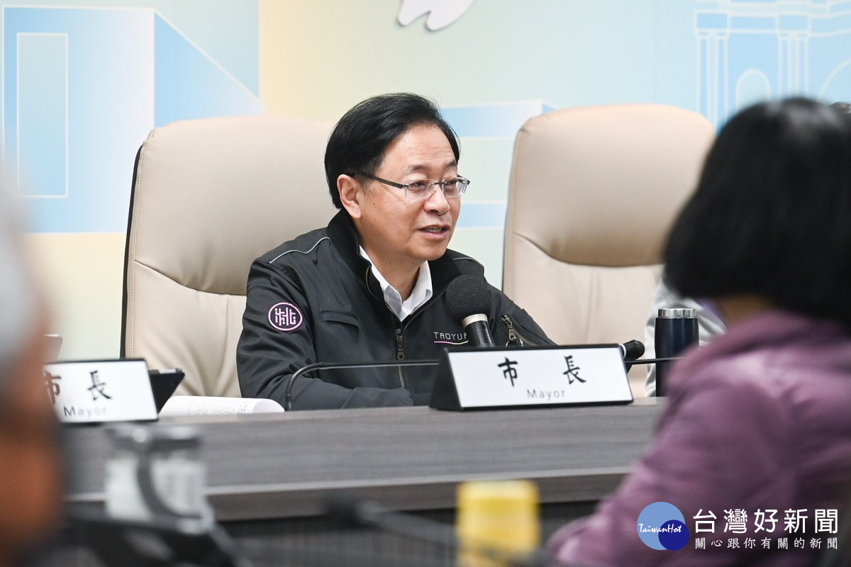 桃園市長張善政。<br /><br />