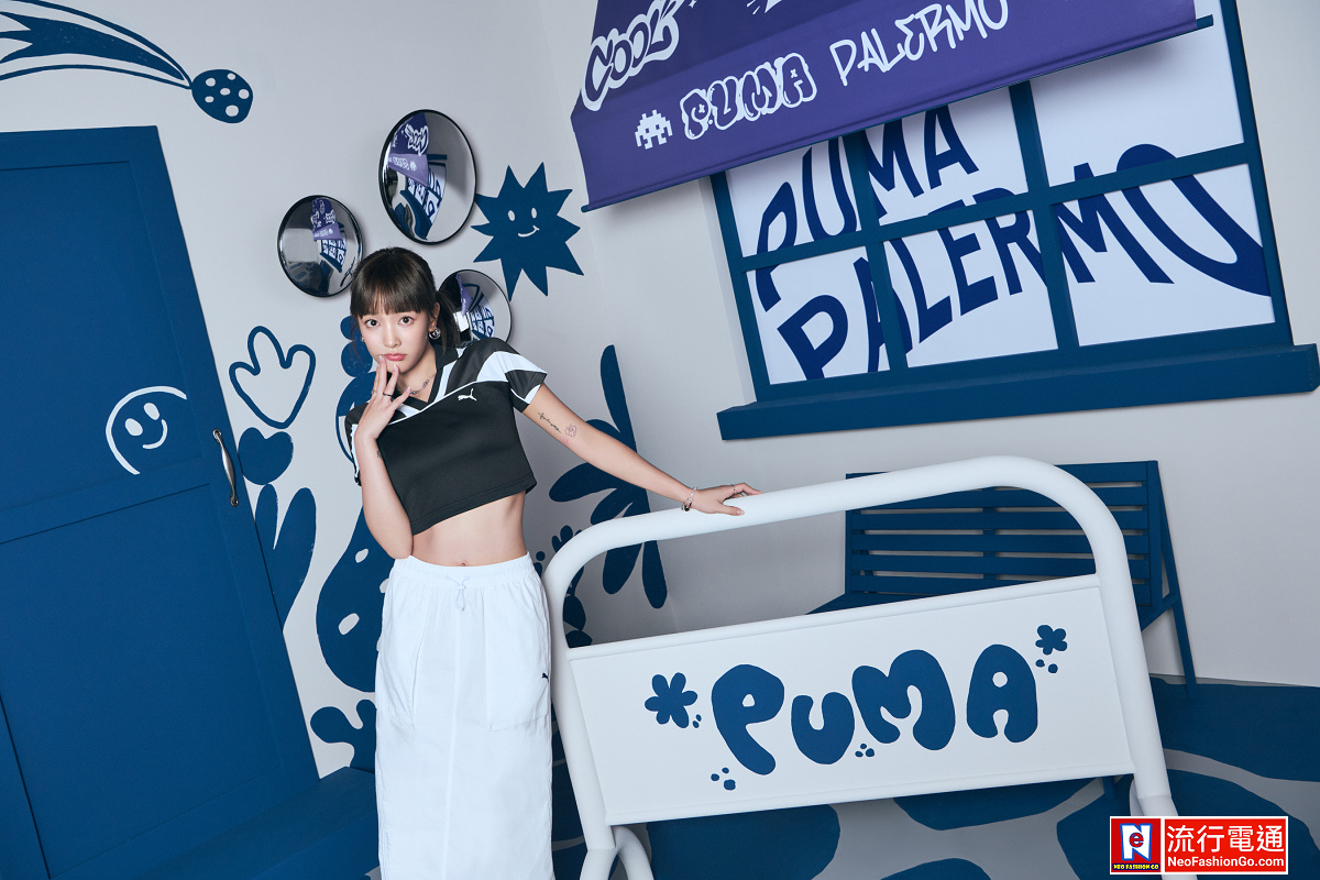 PUMA情人節 王淨與瘦子真愛黑白配 步伐更時髦