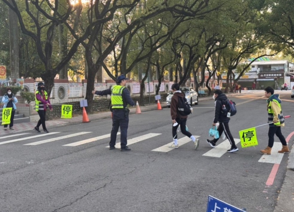 開學了! 中興警執行護童專案讓孩子安心上課
