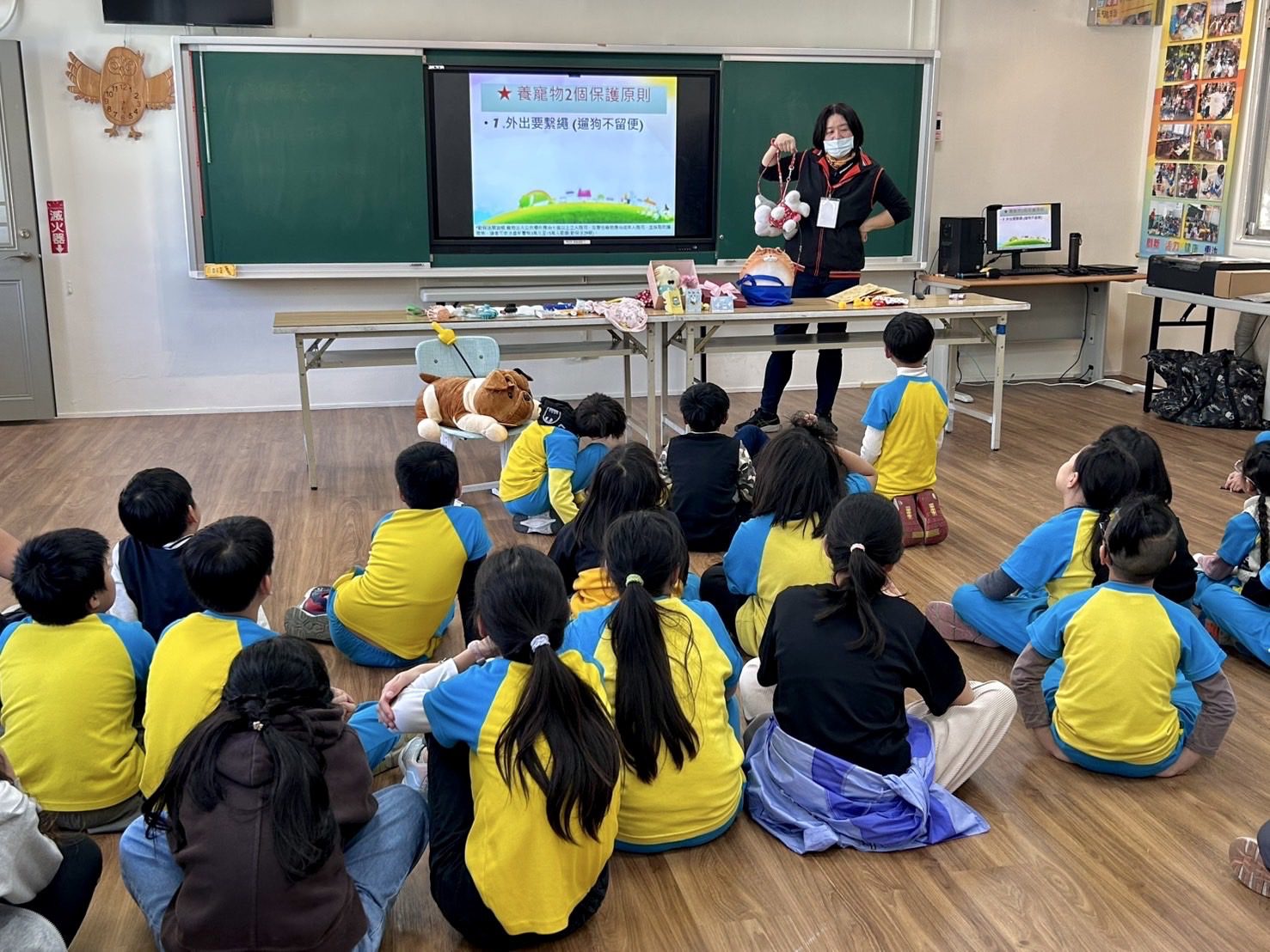 動保從學校教育開始！中市動保暨狂犬病防疫校園巡迴宣導起跑