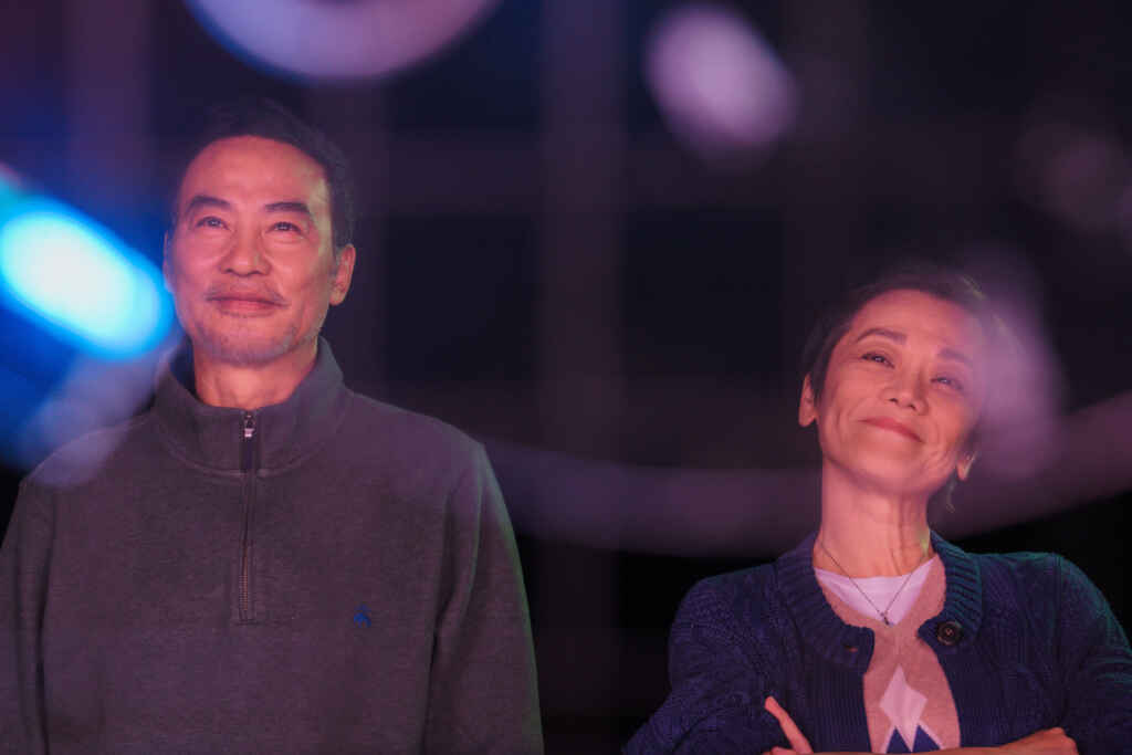 ▲任達華在電影「燈火闌珊」裡飾演好丈夫（右：張艾嘉）
