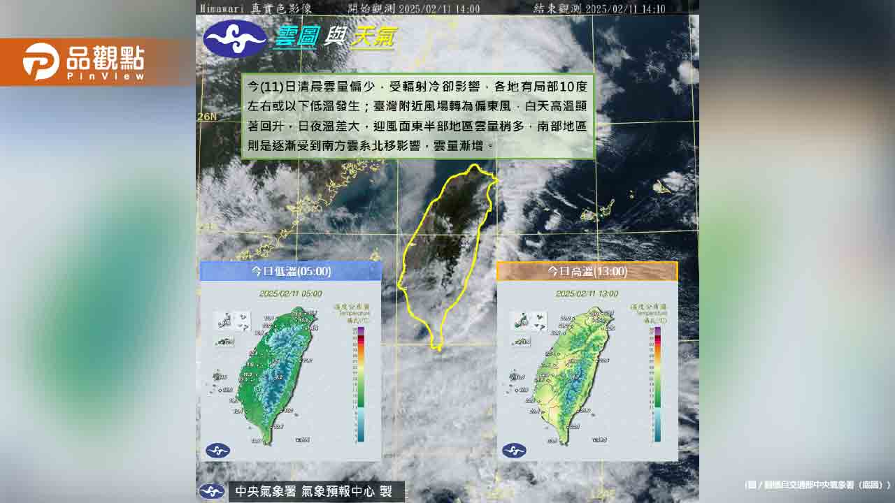 首波春雨襲台!全台連三天降雨 中南部、花東恐現強降雨