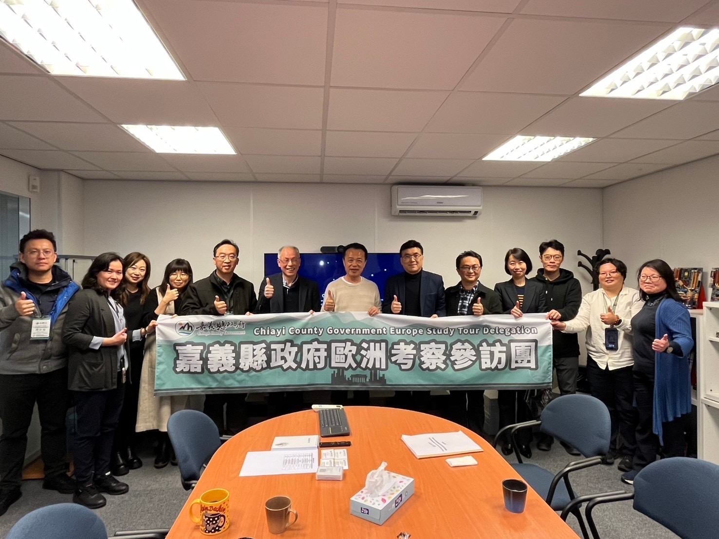 翁章梁率團拜訪荷蘭台企 深化嘉義縣與全球智慧製造合作 254 翁章梁率團拜訪荷蘭台企 深化嘉義縣與全球智慧製造合作 253