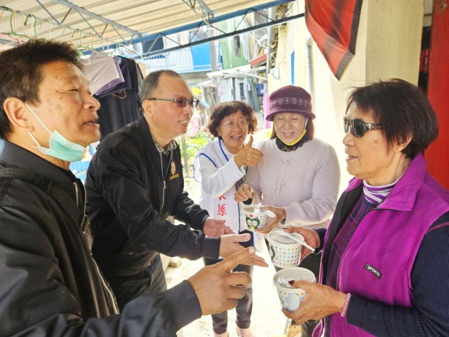 蛇年元宵節!屏東榮服處溫馨關懷榮民眷